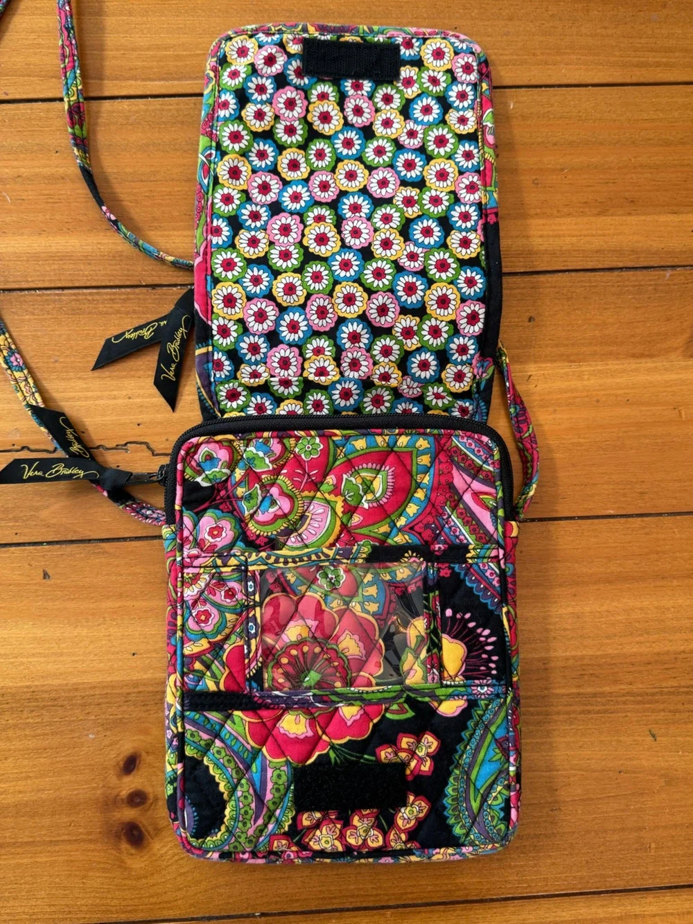EUC 🌻Vera Bradley Midnight Paisley Mini Hipster Crossbody🪻